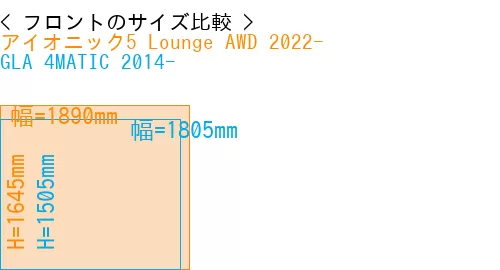 #アイオニック5 Lounge AWD 2022- + GLA 4MATIC 2014-